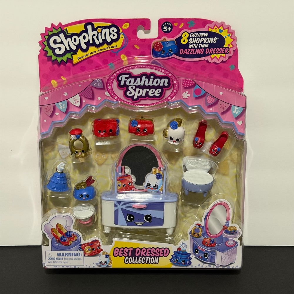 Shopkins Fashion Spree: Best Dressed Collection (8 Exclusive Shopkins)
